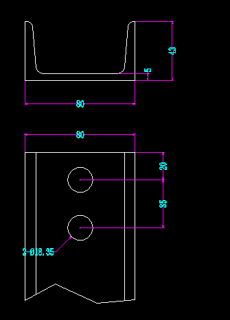 槽钢冲孔模设计【C123】.rar