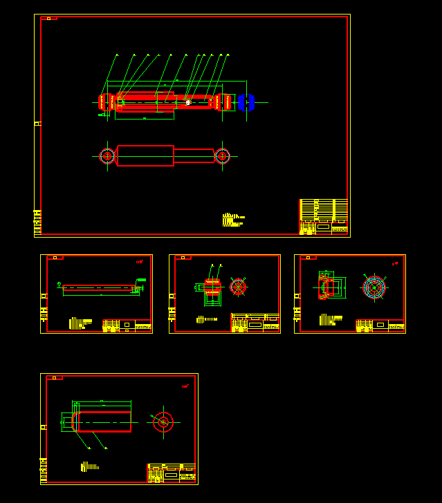 汽车悬架双作用液压减震器设计（图纸+文档）.rar