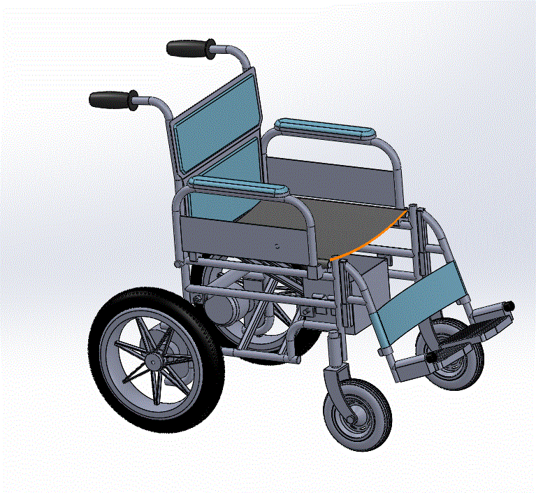 三维轮椅模型.zip