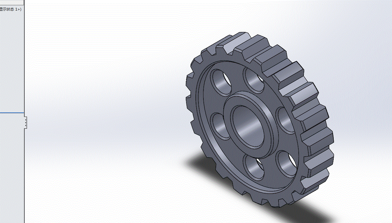 圆柱直齿轮3D模型.zip