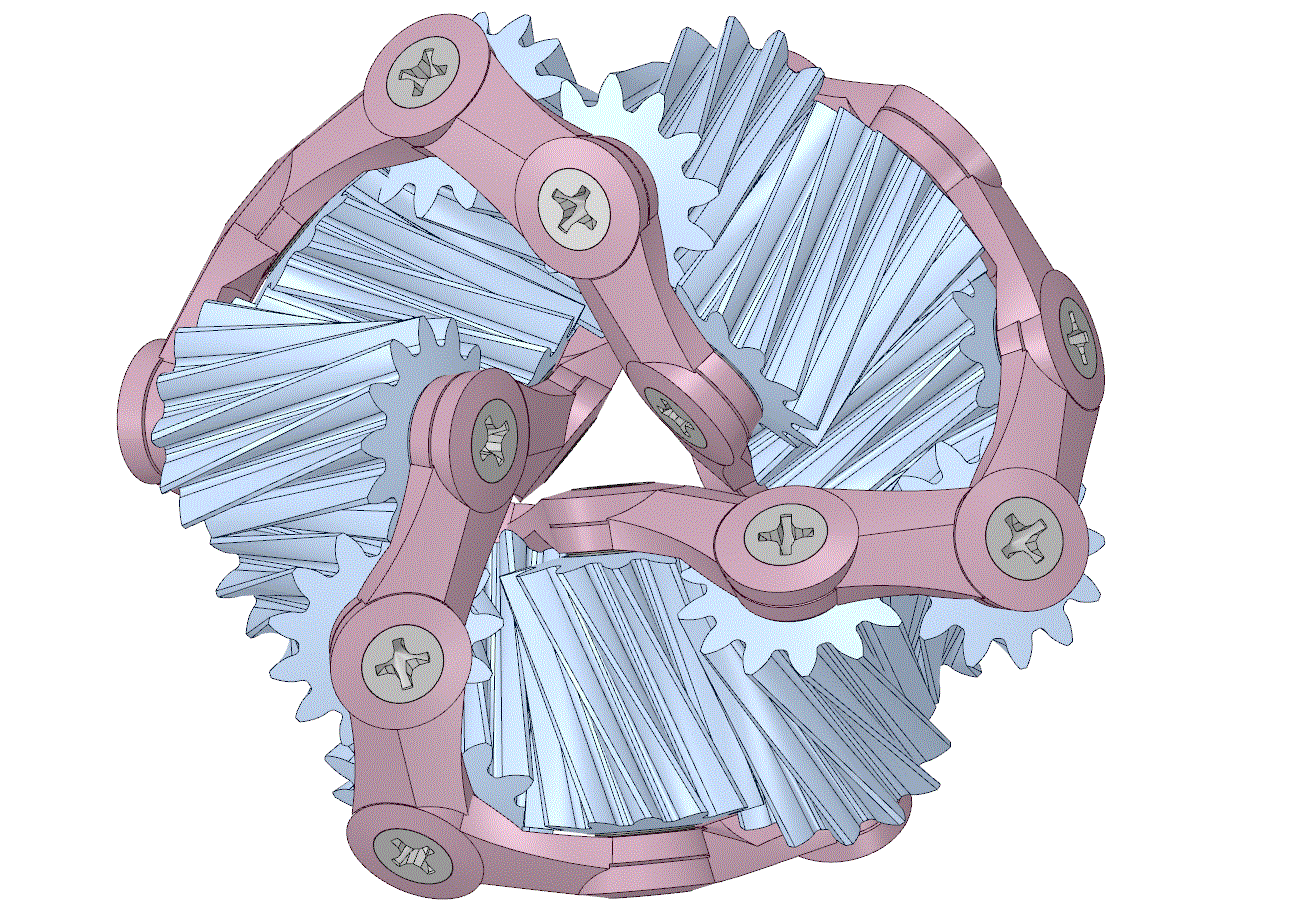 莫比乌斯齿轮环图纸3D模型.zip