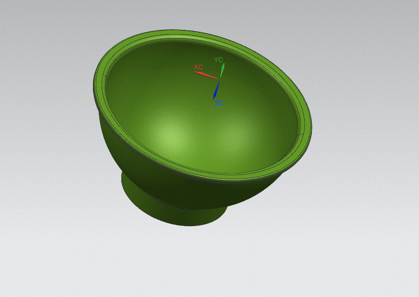塑料碗注塑模具设计【1模2腔】【最大直径114】【三维UG】【含CAD图纸】.zip