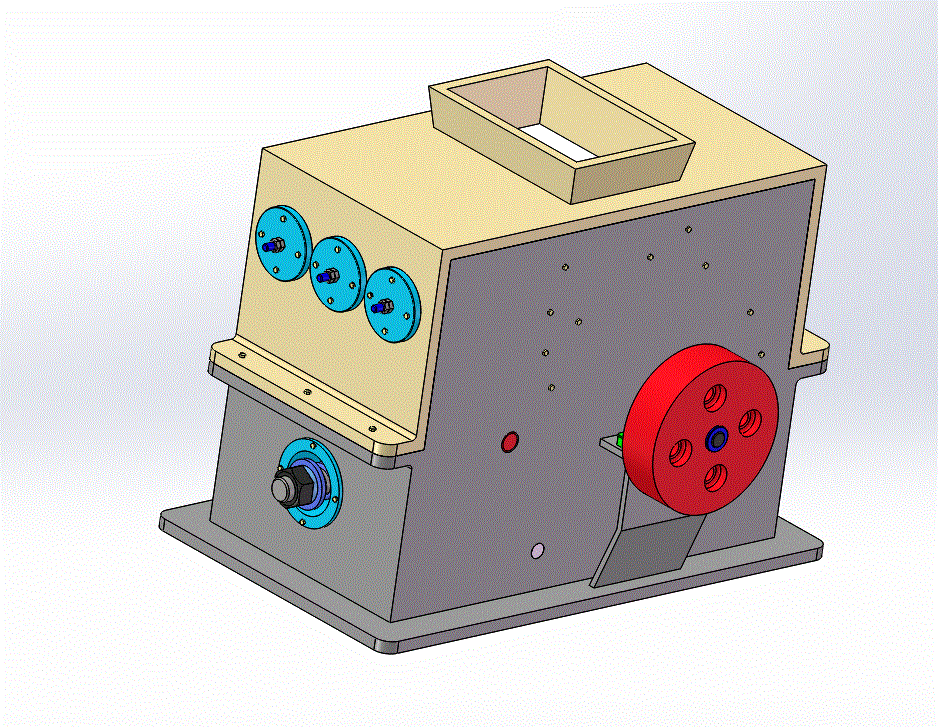 PE800X600锤式破碎机的设计【三维SW建模及仿真】【含8张CAD图纸】.zip