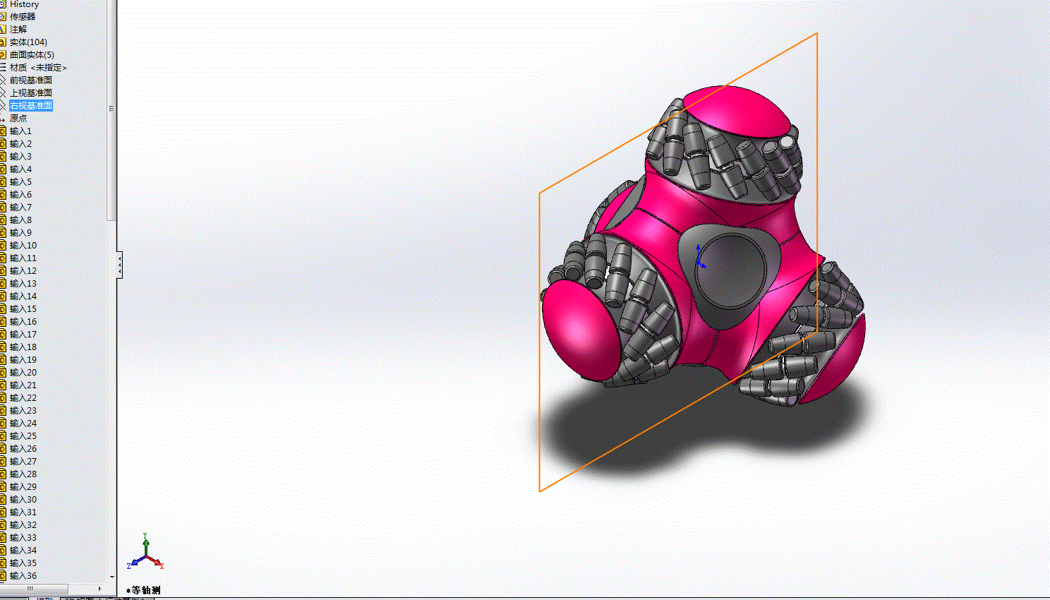 四角麦克纳姆轮机器人3D图纸3D模型.zip