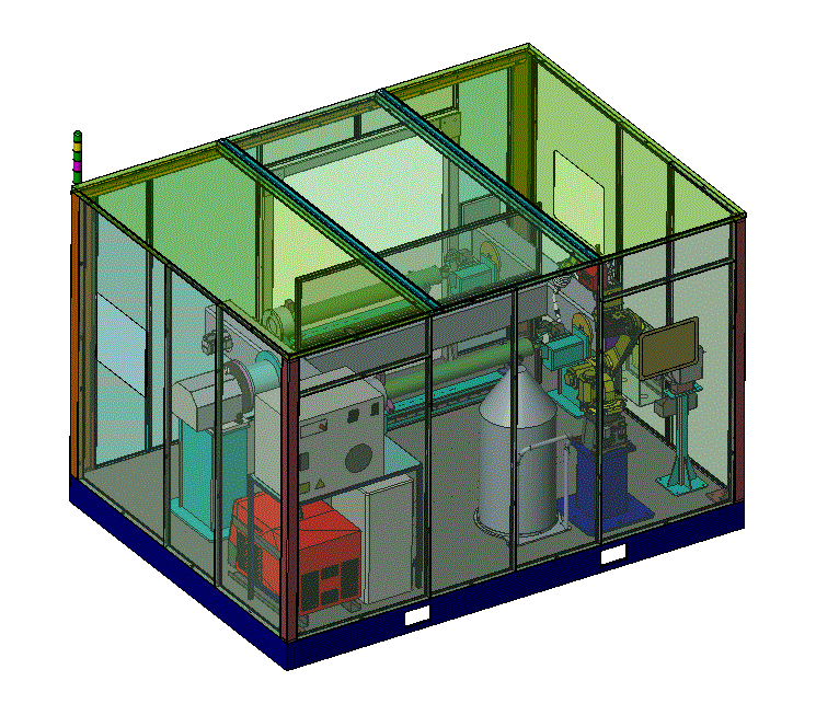减震器机器人焊接工作站3D模型.zip