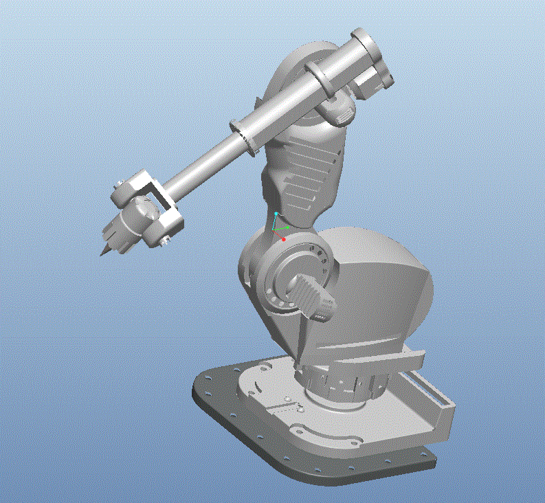 搅拌摩擦焊接机器人外壳模型3D图纸3D模型.zip