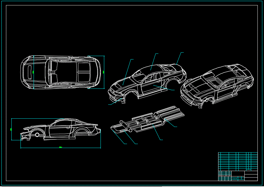 轿车车身的设计【三维SW】【含CAD图纸】.zip