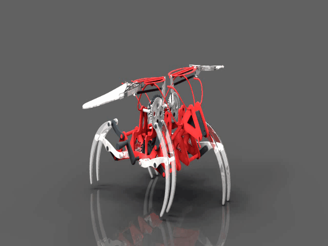 机械飞虫3D模型.zip