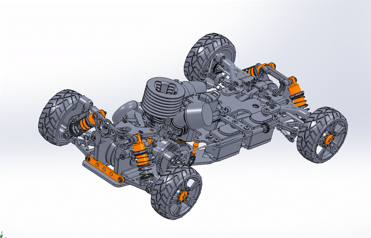 燃油汽车（赛车）3D模型.zip