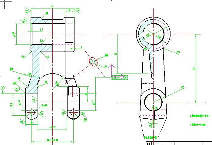 后钢板弹簧吊耳钻2个直接10.5的孔机械加工工艺规程及夹具设计.zip