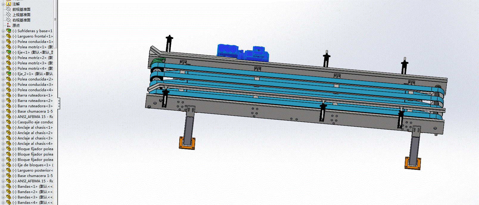 带式输送机3D模型（2）.zip