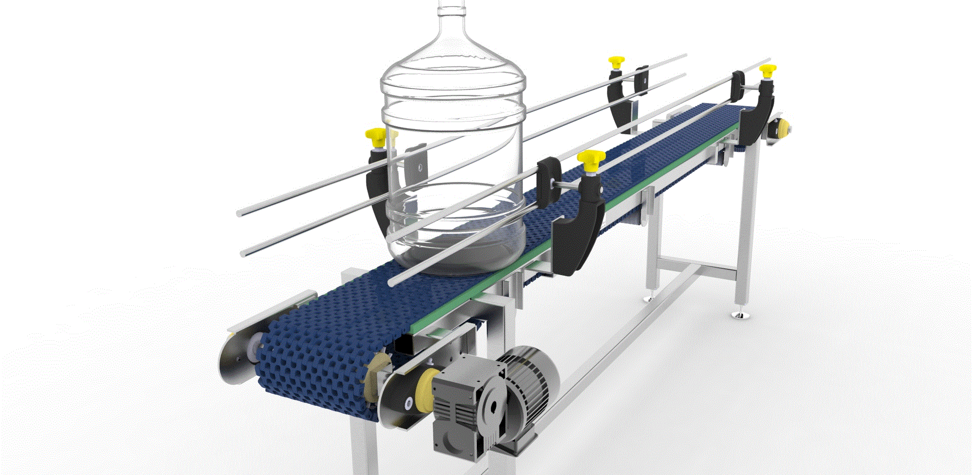 纯净水桶输送装置3D模型.zip