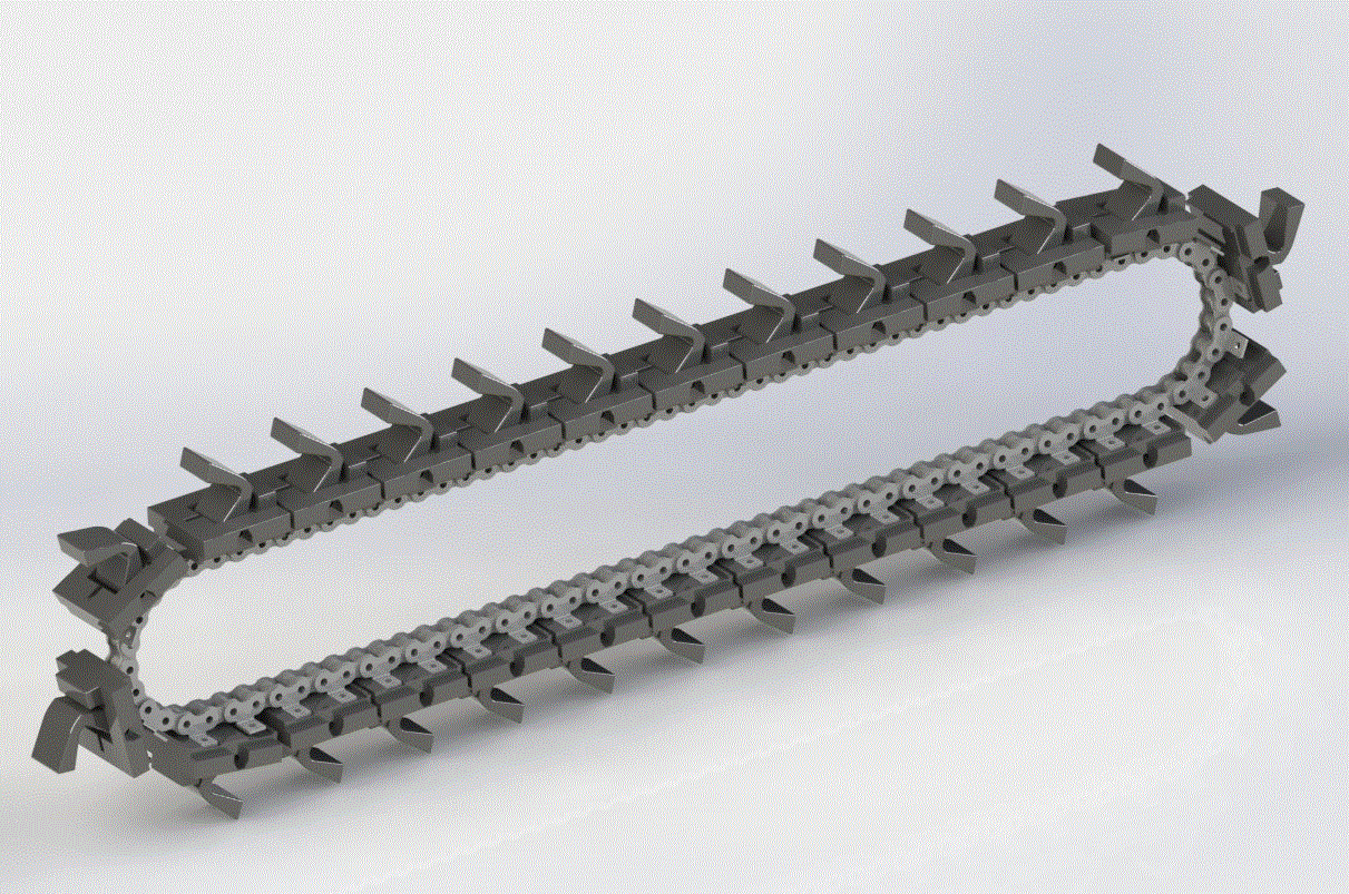 传送带链条3D模型.zip