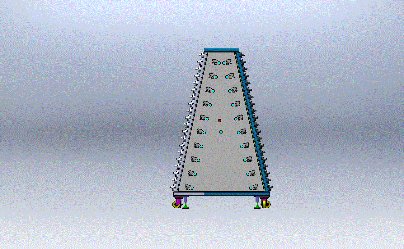MR16老化架（LED球泡灯MR16的老化测试实验架）3D模型.zip