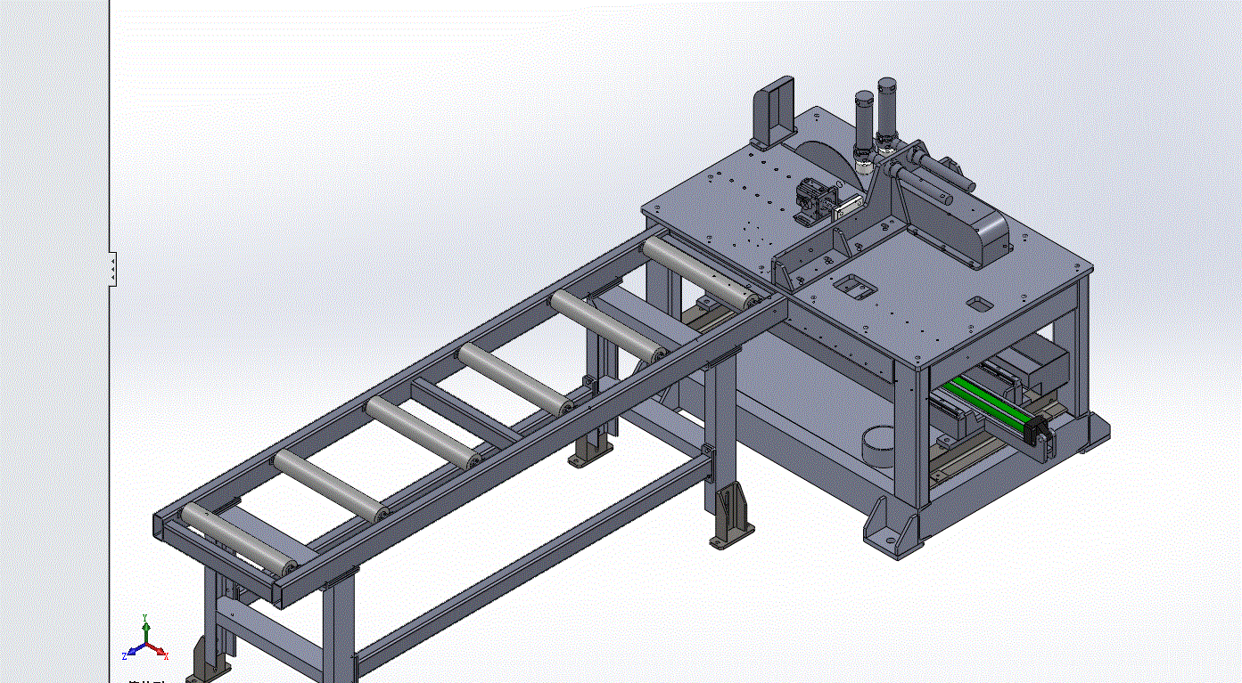 精准12寸切铝机、铝材锯切机3D模型(参数可编辑）.zip