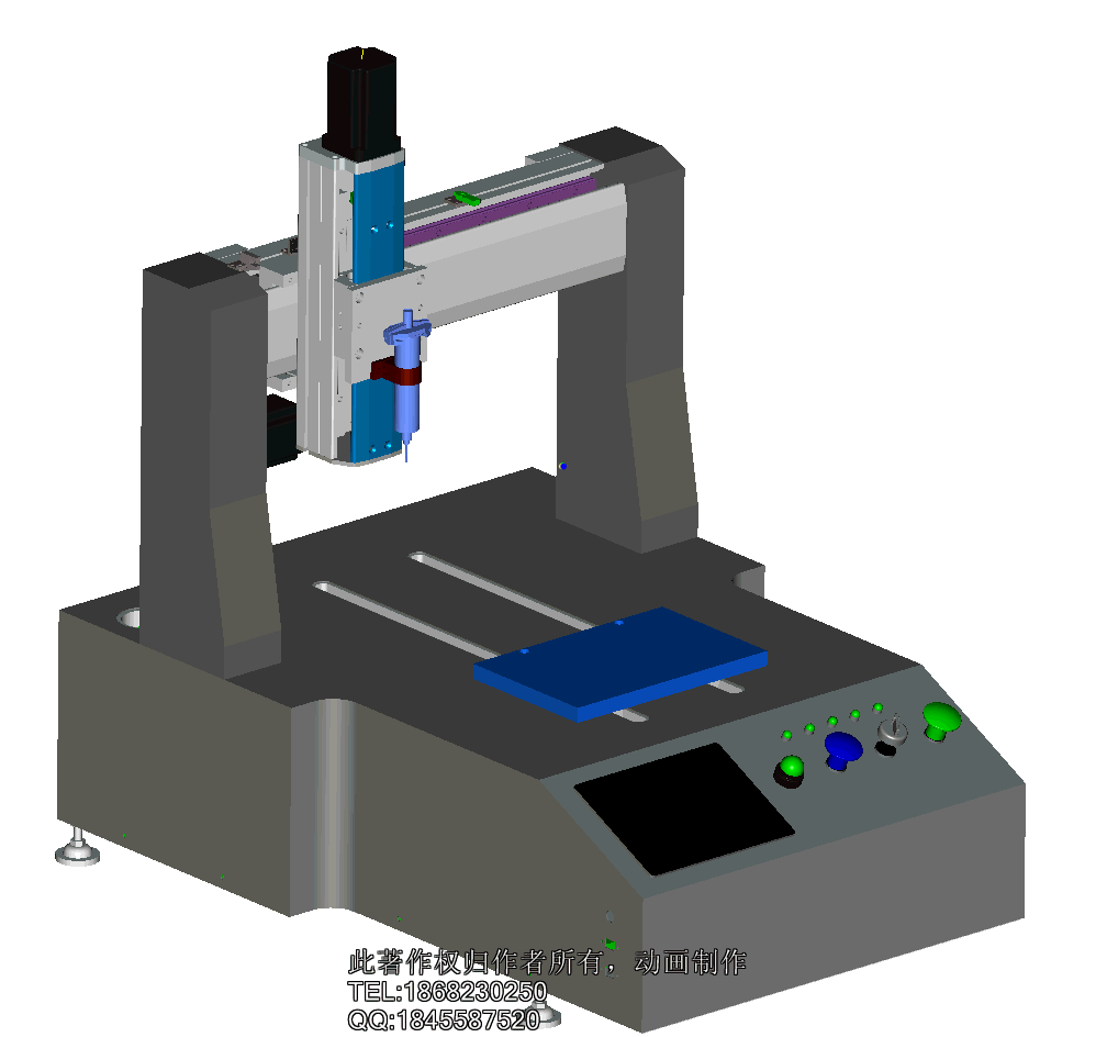 龙门焊接方案3D模型.zip