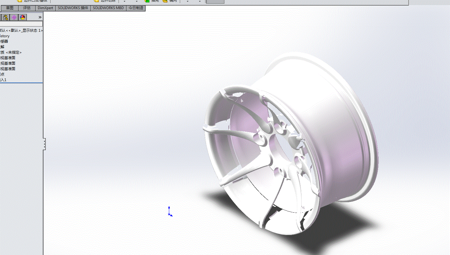 轮毂3D模型.zip