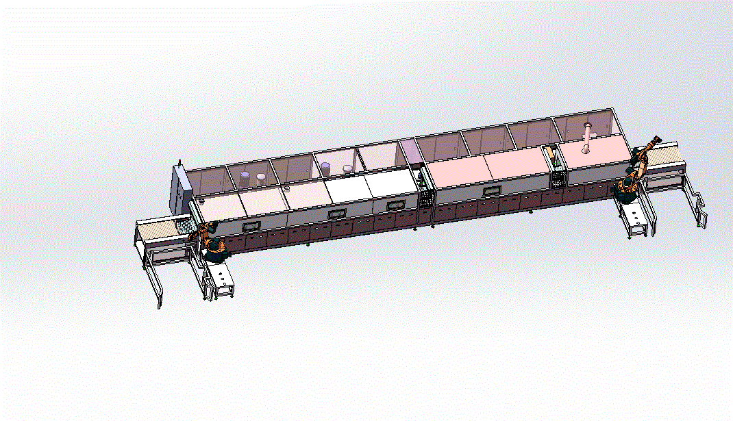 隧道式清洗干燥机3D模型（参数可编辑）.zip