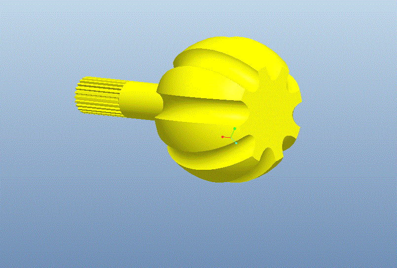 一款solidworks绘制球笼式等速万向节3D模型.zip