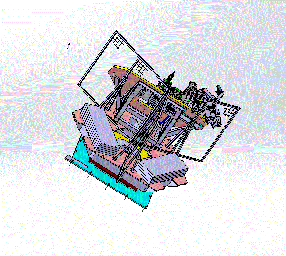 汽车引擎盖机器人自动焊接工作站（焊接夹具+转台系统）设计模型.zip