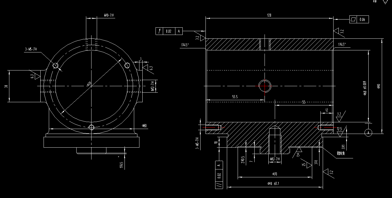 M6020A磨床磨架外壳机械加工工艺规程及车Ф68内孔夹具设计.zip