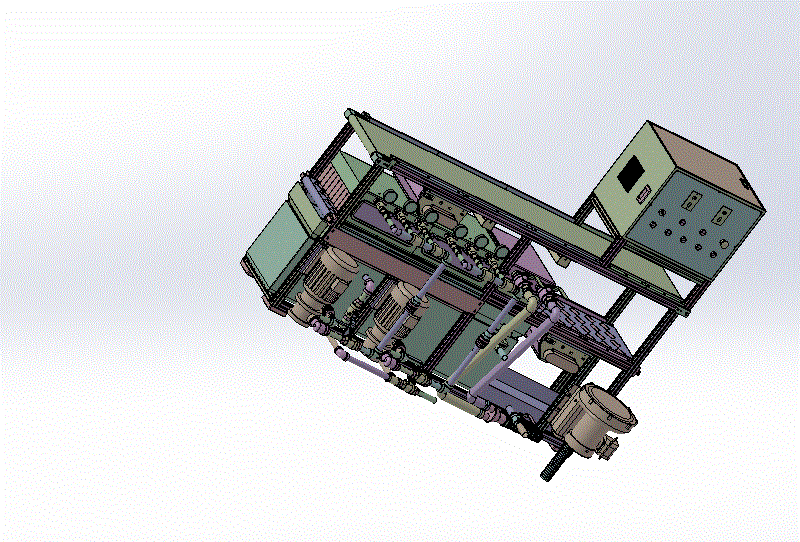 Grinding研磨装卸设备3D数模图纸 stp igs x_b格式.zip