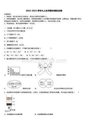 2022年江西省抚州市临川区化学九上期末复习检测试题含解析.doc