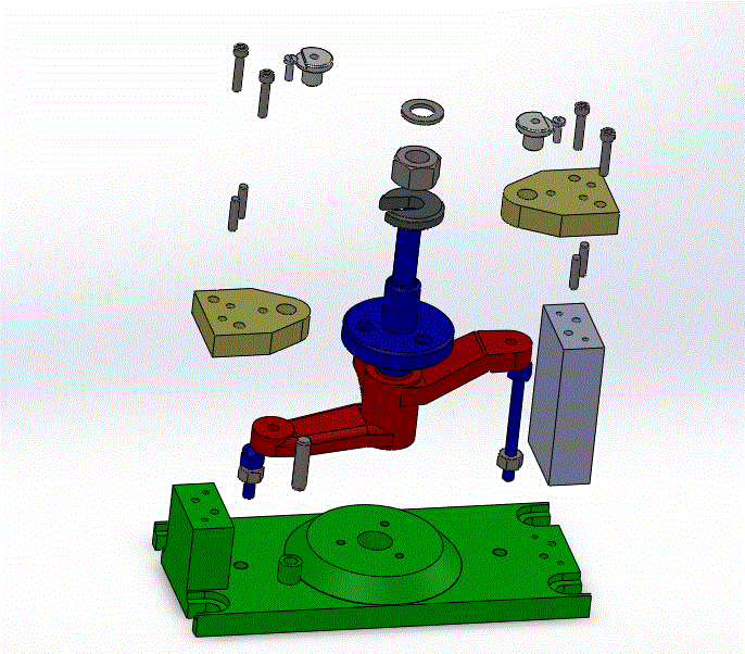 铣床（等臂）杠杆 加工工艺和钻2-φ8孔夹具设计[版本4]【含三维模型及CAD图纸文档】.zip