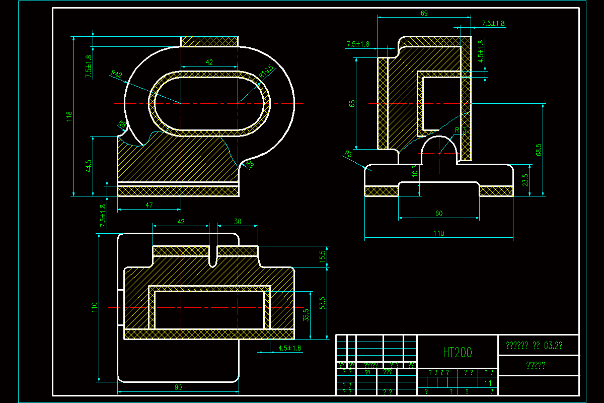 【G250】泵体工艺规程及镗Φ48H8孔夹具设计.rar