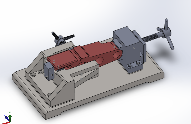 K001- CA6140车床后托架[831001] 加工工艺和铣底面夹具设计[版本2]【含三维图】.zip