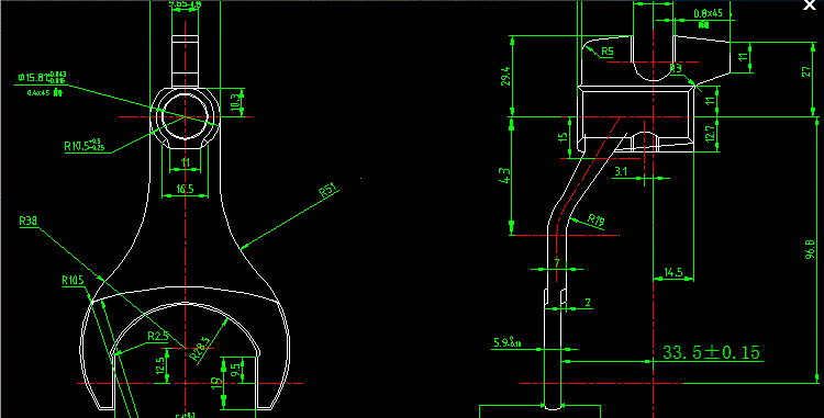 YT340型拨叉气动夹紧铣端面夹具设计(带CAD图）.zip