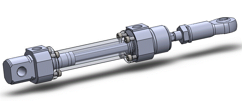 抗扭微型气缸的结构设计（含三维+仿真）(带CAD图）.zip