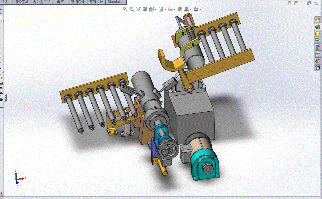 加工直径100至200mm的圆管自动倒角机设计【三维图CAD说明书应有尽有】.rar