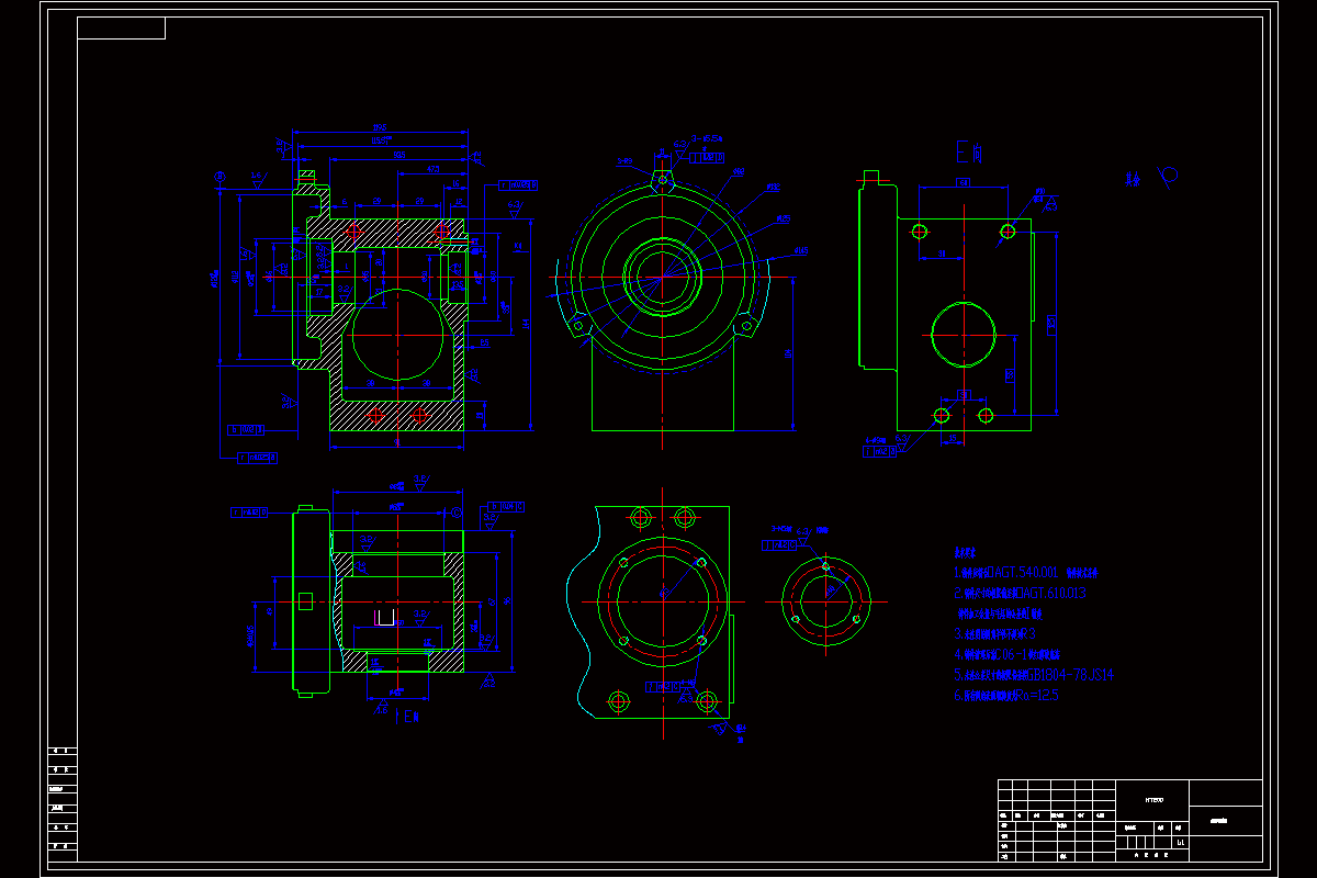 K494-箱体加工工艺及车119.5、115.5、φ120、φ52、φ46、φ35孔夹具设计【含CAD高清图纸和说明书】.zip