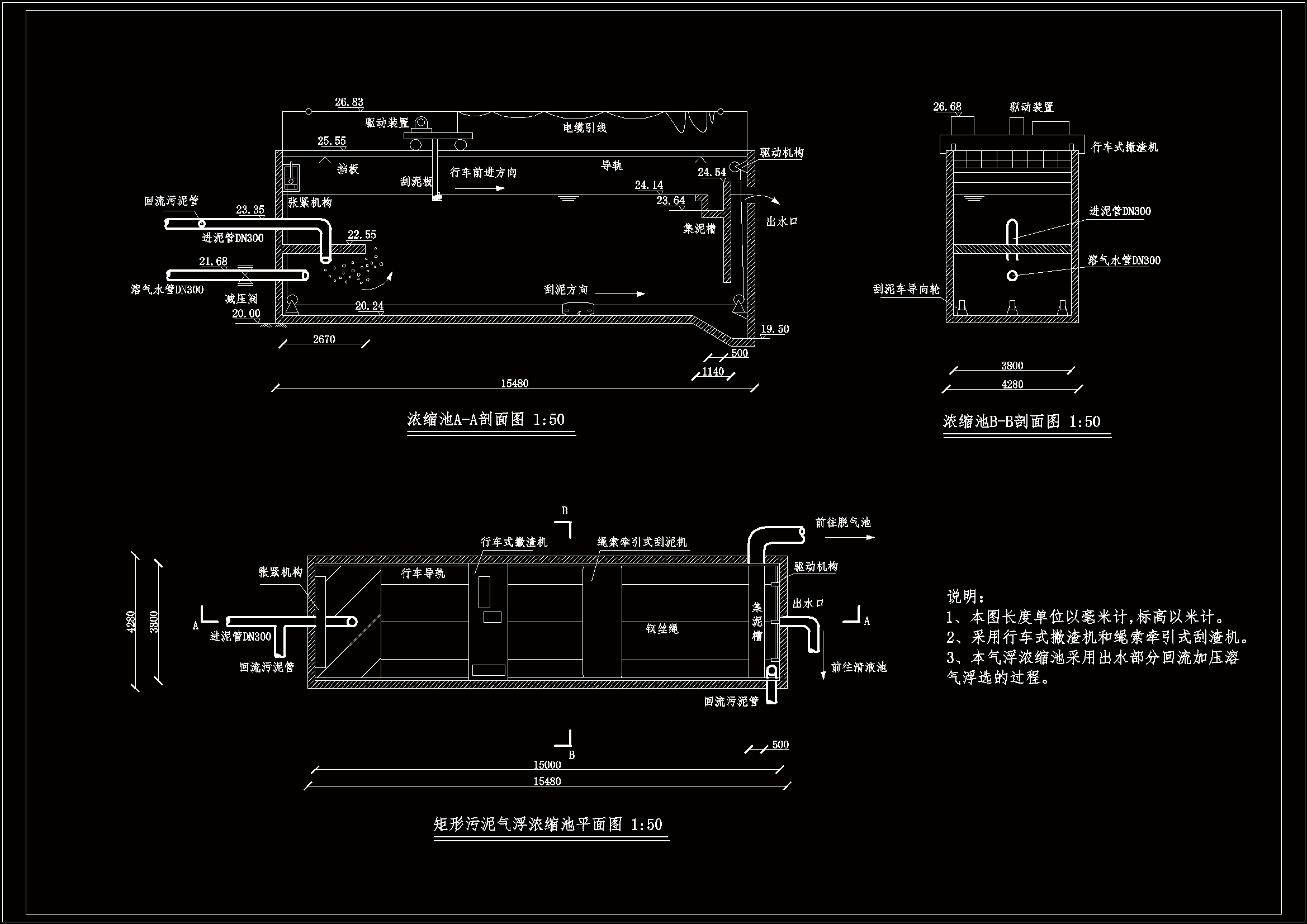 污泥浓缩池工作原理图片