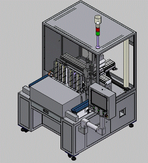 手機電池全自動焊接機,激光焊接機3d模型.zip